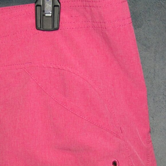 Pelagic Hybrid Ocean Flex Pink Shorts Womens Size 12 Casual Performance Bottoms - Picture 2 of 11
